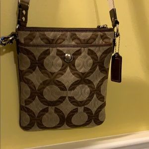 Coach cross body small bag